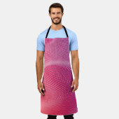 イラストレーション背景ソーシャルメディアグラデーション, Co エプロン (着用した状態)