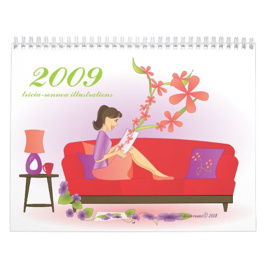 イラストレーション2009 カレンダー (カバー)