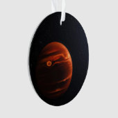 イラストレーション・オブ・エクソプラネットVhs 1256 Bとその星 オーナメント (正面)