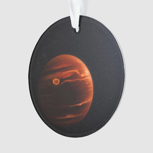 イラストレーション・オブ・エクソプラネットVhs 1256 Bとその星 オーナメント (正面)