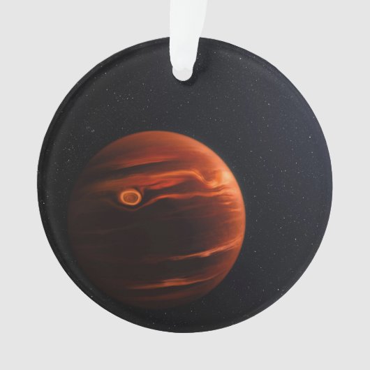 イラストレーション・オブ・エクソプラネットVhs 1256 Bとその星 オーナメント (正面)