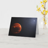 イラストレーション・オブ・エクソプラネットVhs 1256 Bとその星 カード (黄色い花)