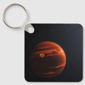 イラストレーション・オブ・エクソプラネットVhs 1256 Bとその星 キーホルダー (正面)