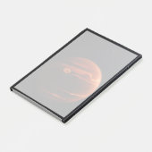 イラストレーション・オブ・エクソプラネットVhs 1256 Bとその星 ポストイット (アングル)