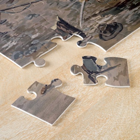 イラストレーション・オブ・スポッツシルヴァニア戦1864年 ジグソーパズル (側面)