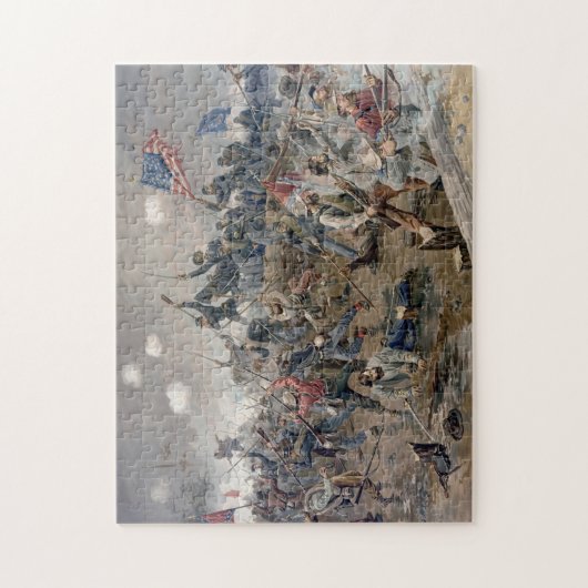 イラストレーション・オブ・スポッツシルヴァニア戦1864年 ジグソーパズル (縦)