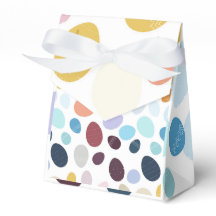 イラストレーション（グラデーションの色の卵）。