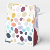 イラストレーション（グラデーションの色の卵）。 フェイバーボックス (裏面サイド)