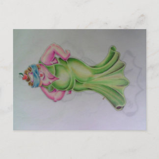 イラストレーション ポストカード