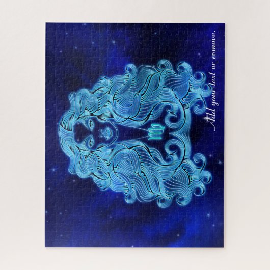 イラストレーション《星座》乙女座星状占星術〔占星術の〕十二宮図徴候 ジグソーパズル (縦)