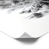 イラストレーション「最後のモヒカン」 ポスター (角)