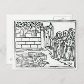 イラストレーション「聖ブレダンの航海」より ポストカード (正面/裏面)