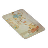 イラストレーション『蛙が森に行く』 マグネット (右側)