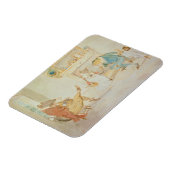 イラストレーション『蛙が森に行く』 マグネット (左側)