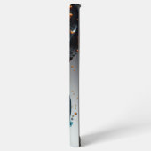 イラストレーション SAMSUNG GALAXYケース (左側面)