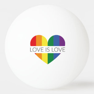 イラストレーションLGBT愛は愛です 卓球ボール