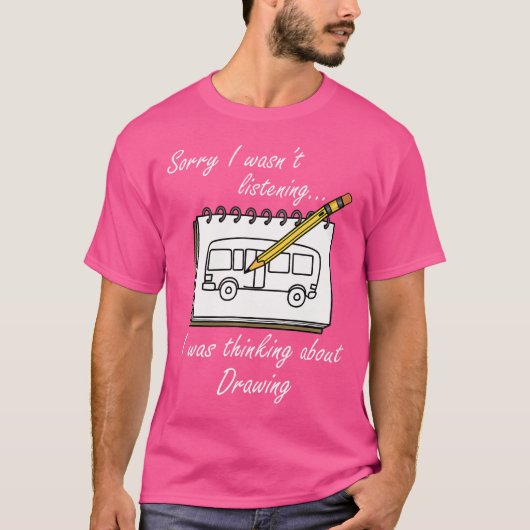 イラストレーターの絵を描くことばかり考えている人へ Tシャツ (正面)