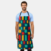 イラストレーター・バード エプロン (着用した状態)