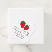 イラスト付きいちごジャムのギフトタグ フェイバータグ (インサイチュ)