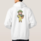 イラスト作品 パーカ (裏面)