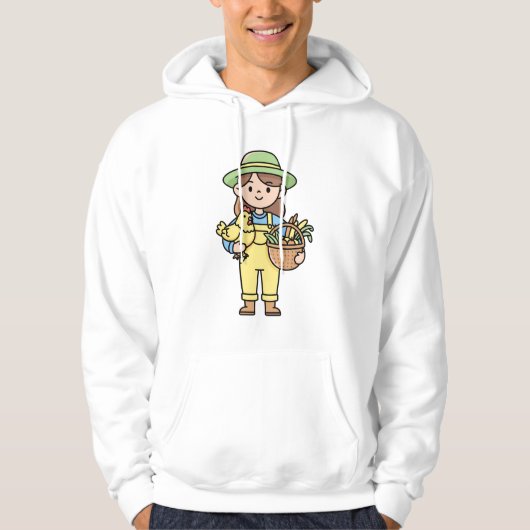 イラスト作品 パーカ (正面)