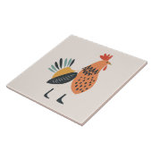 イラスト入りルースターセラミックタイル タイル (側面)