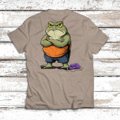 イラスト おもしろ カエル グランピー Tシャツ