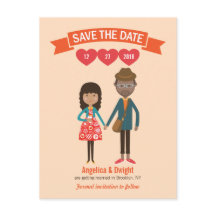 イラスト カップル ポートレート ウェディング