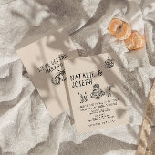 イラスト ハンドライティング ケーキ クィルキー スイート ウェディング 招待状