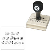 イラスト – 動物 – 齧歯動物 – 漫画にかわいい ラバースタンプ (押印)