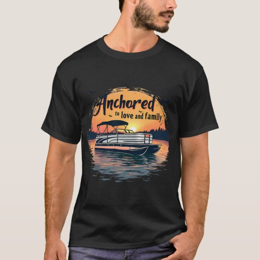 イラスト 魚 海 サクラマス 影付き Tシャツ (正面)