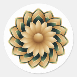 イラパーソナライズされたム結婚式用シール ラウンドシール