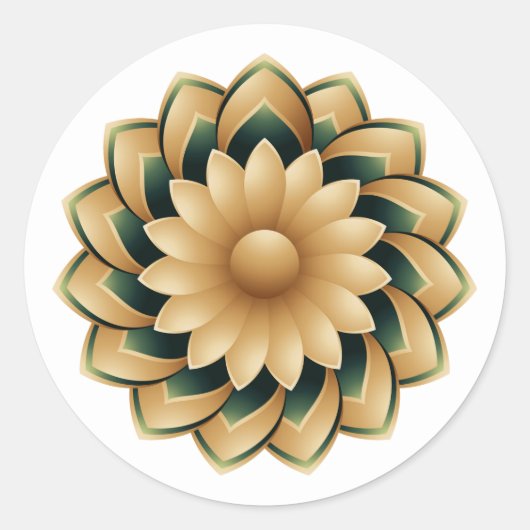 イラパーソナライズされたム結婚式用シール ラウンドシール (正面)