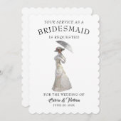 イラビクトリアンブリデスメイド 招待状 (正面/裏面)