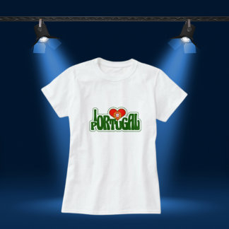 イラブポルトガルウィメンズホワイト Tシャツ