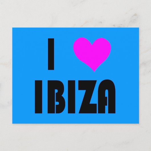 イラブ井ビザ葉書 ポストカード (正面)