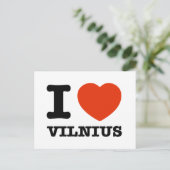 イラブ・ヴィリニュス ポストカード (スタンド正面)