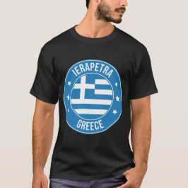 イラペトラ ギリシャの街 Tシャツ