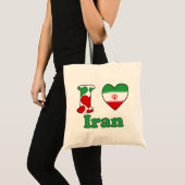 イランが大好き トートバッグ (正面(商品))