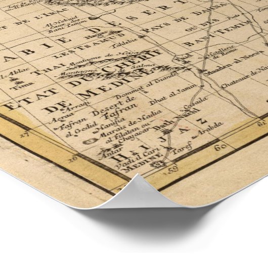 イランとアジア ポスター (角)