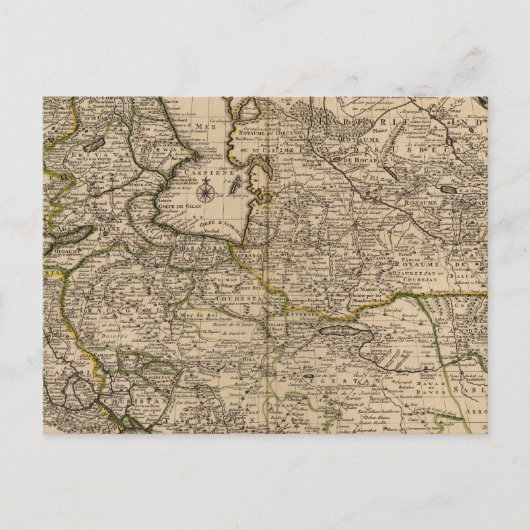 イランとアジア ポストカード (正面)