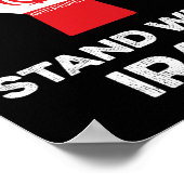 イランとイランのシャツのフェミニスト平等とイランの抗議Sh ポスター (角)