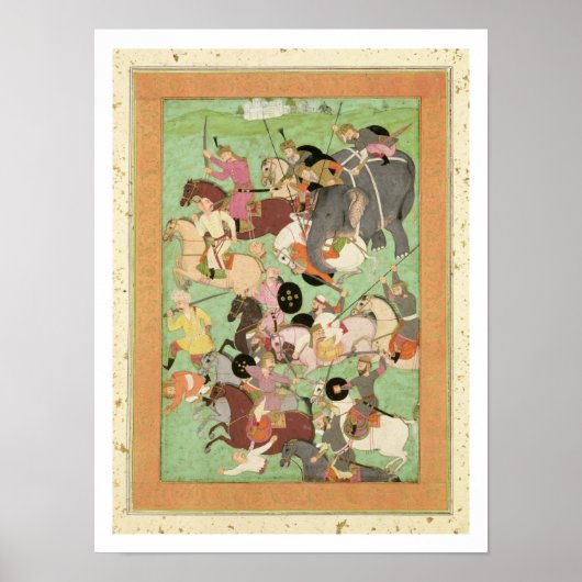 イランとトゥランの力の間の戦い, illus ポスター (正面)