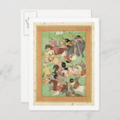 イランとトゥランの力の間の戦い, illus ポストカード (正面/裏面)