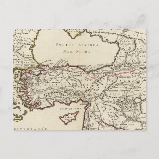 イランとトルコ ポストカード (正面)