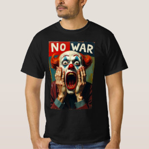 イランに戦争はダメ 平和ティーシャツ Tシャツ