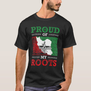 イランのイランのペルシャのイラニ国旗イランのルーツファルシI Tシャツ