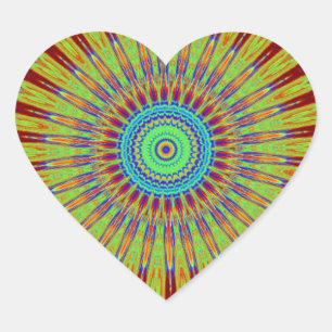 イランのカーペットアフリカの民族部族パターン.jpg ハートシール