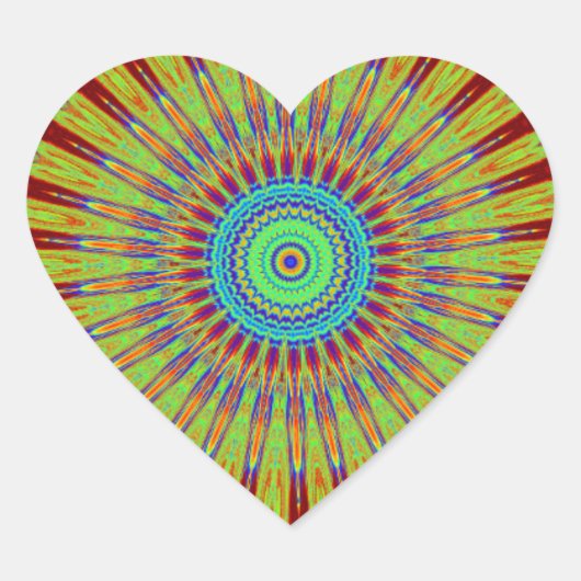 イランのカーペットアフリカの民族部族パターン.jpg ハートシール (正面)