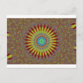 イランのカーペットアフリカの民族部族パターン.jpg ポストカード (正面)